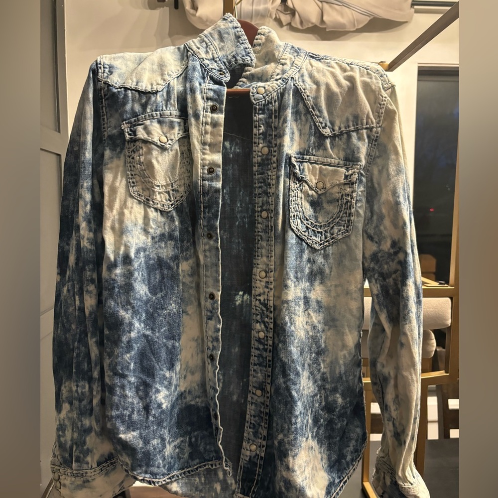 True religion button down